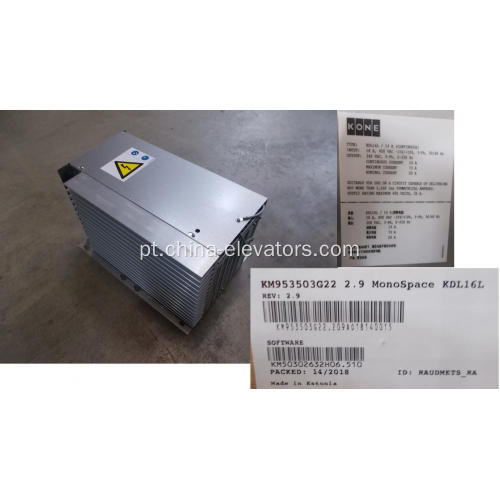 KM953503G22 KDL16L Drive para elevadores Kone